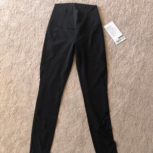 Black Mesh Leggings